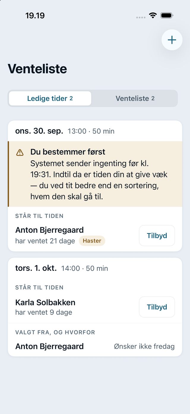 Ventelisten på iPhone: hvem der venter, hvor længe, og hvem der haster